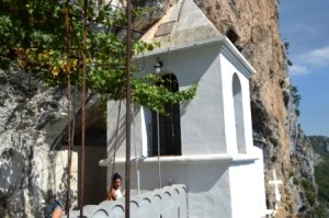Bell tower at Ostrog