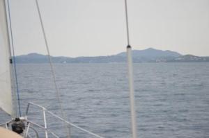 approaching corfu