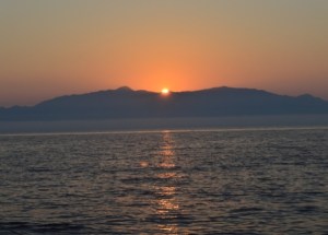 Sunrise over Montenegro