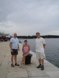 Porec quayside