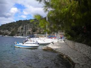 Moorings alongside Taverna Spilla