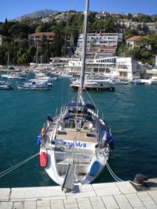 Moored at Herceg Novi