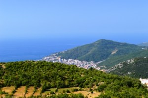 Inland from Budva
