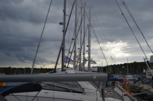 Raft of Sunbeam yachts