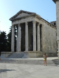 The Roman Forum at Pula